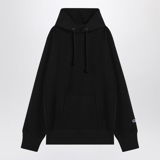 Champion Black cotton hoodie