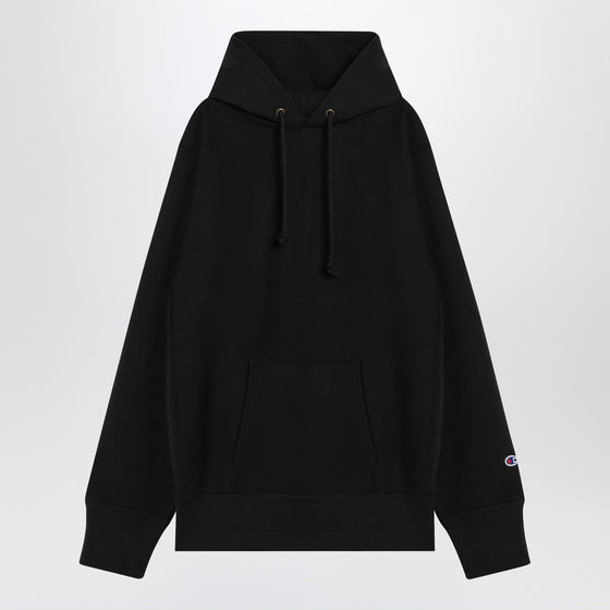 Champion Black cotton hoodie
