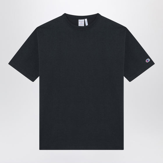 Champion Navy blue cotton crew-neck T-shirt