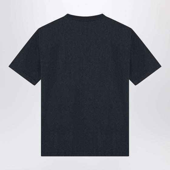Champion Navy blue cotton crew-neck T-shirt