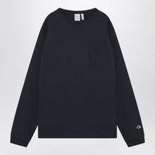  Champion Navy blue long-sleeved T-shirt