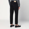 PT Torino Denim Black cotton trousers