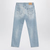 PT Torino Denim Light blue jeans with washed effect
