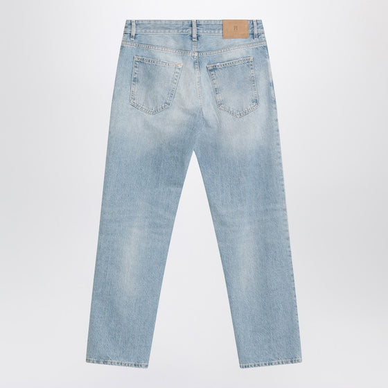 PT Torino Denim Light blue jeans with washed effect