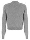 Balmain Sculpture Button Crew Neck Cardigan