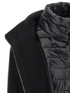 Herno Lamé Thread And Wool Coat
