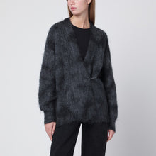  ISABEL MARANT Mylene cardigan in spray-effect kid mohair and wool