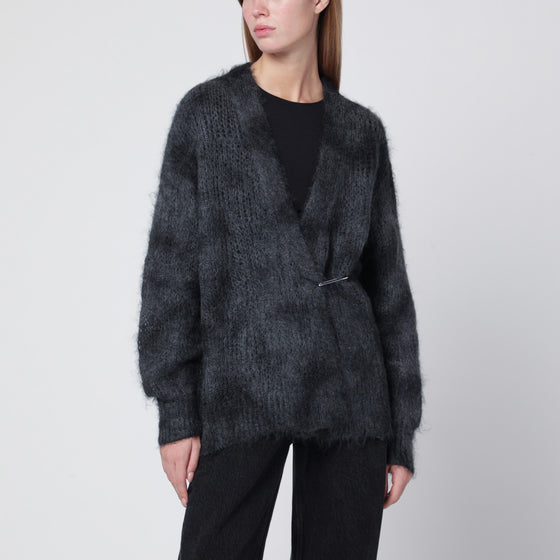 ISABEL MARANT Mylene cardigan in spray-effect kid mohair and wool