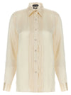 Tom Ford Pleated Plastron Shirt