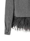 Fabiana Filippi Feather Shirt