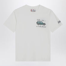  MC2 Saint Barth Arnott T-shirt in white with car embroidery