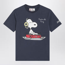  MC2 Saint Barth Blue T-shirt with Snoopy print
