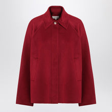  Loulou Studio Camila jacket in burgundy wool