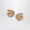 PANCONESI Serpent Hoops Extra Small earrings in gold tone