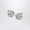 PANCONESI Serpent Hoops Extra Small earrings in silver tone