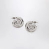 PANCONESI Serpent Hoops Extra Small earrings in silver tone