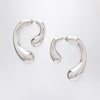 Panconesi P silver earrings