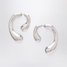  Panconesi P silver earrings