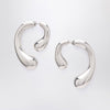 Panconesi P silver earrings