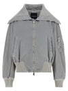 The Attico Feather Insert Bomber Jacket