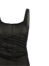 The Attico Dress With Transparencies