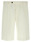 Pt Torino Stretch Cotton Bermuda Shorts
