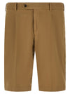 Pt Torino Stretch Cotton Bermuda Shorts