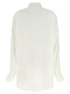 Di.la3 Pari' White Jabot Shirt