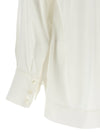 Di.la3 Pari' White Jabot Shirt
