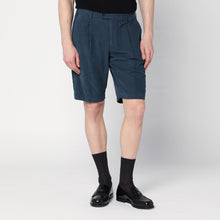  PT Torino Blue cotton bermuda shorts