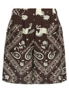 Alberto Biani Bandana Print Bermuda Shorts