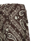 Alberto Biani Bandana Print Bermuda Shorts