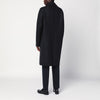 Harris Wharf London Anthracite grey double-breasted wool coat