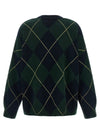 Be You Diamond-shaped Crew Neck Sweater