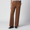 PT Torino Francoise beige cotton-blend trousers