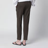 PT Torino Brown cotton trousers