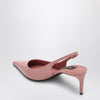 Dolce & Gabbana Dolce&Gabbana Pink leather slingback with décolleté