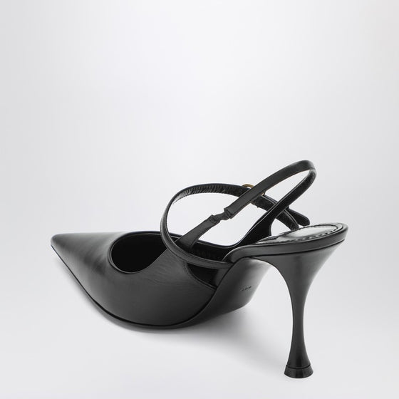Dolce & Gabbana Dolce&Gabbana Black leather slingback