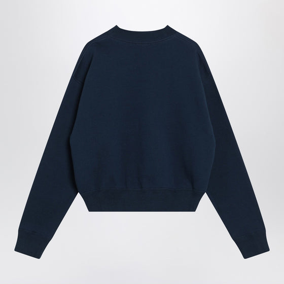 Chloé Navy blue sweatshirt with logo