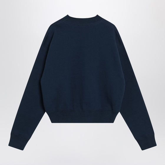 Chloé Navy blue sweatshirt with logo