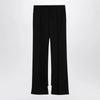 Chloé Black asymmetrical wool trousers