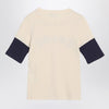 Chloé Wool and cotton T-shirt with logo