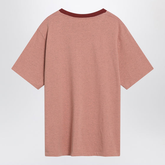 Chloé Pink cotton T-shirt with logo