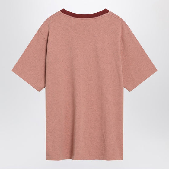 Chloé Pink cotton T-shirt with logo