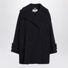 Chloé Wide blue double-breasted coat