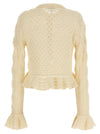 ChloÉ Pointelle Cardigan