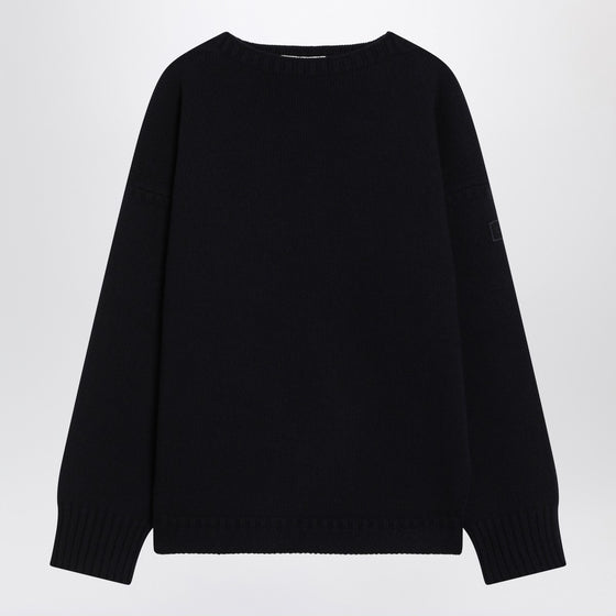 Chloé Navy blue sweater in wool and cashmere