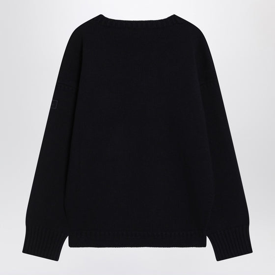 Chloé Navy blue sweater in wool and cashmere