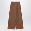 Chloé Brown palazzo pants in cotton