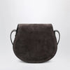 Chloé Saddle Marcie bag in Kohl Brown suede